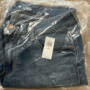Old Navy mid rise power slim straight